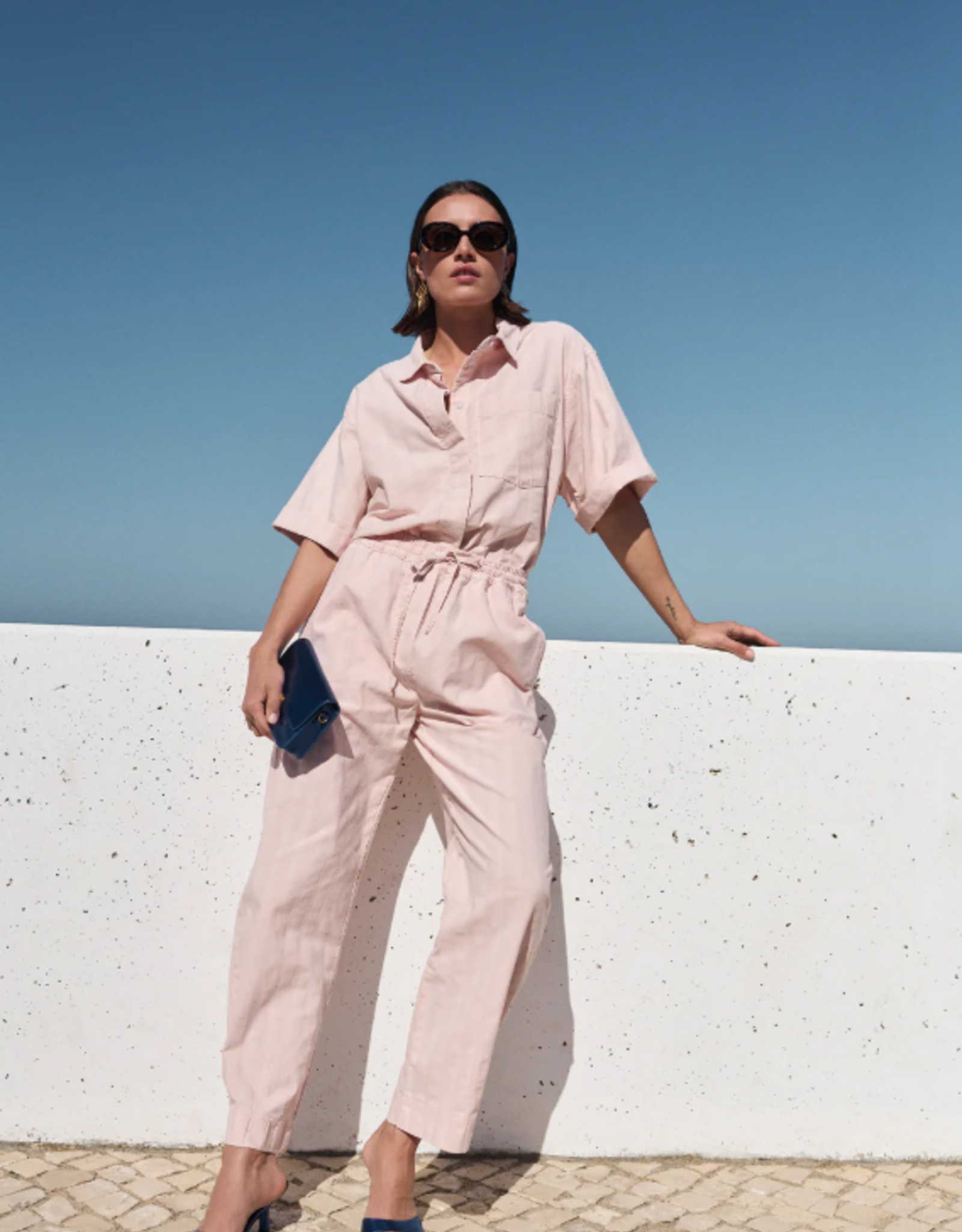 By Bar Jack Balloon Pants Old Pink