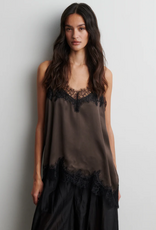 Second Female Lacia Contrast Strap Top Wren