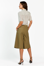 Aaiko Veronne Stripe Tie Blouse Les Blancs