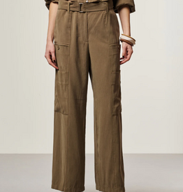 Aaiko River Trousers Bronze Green