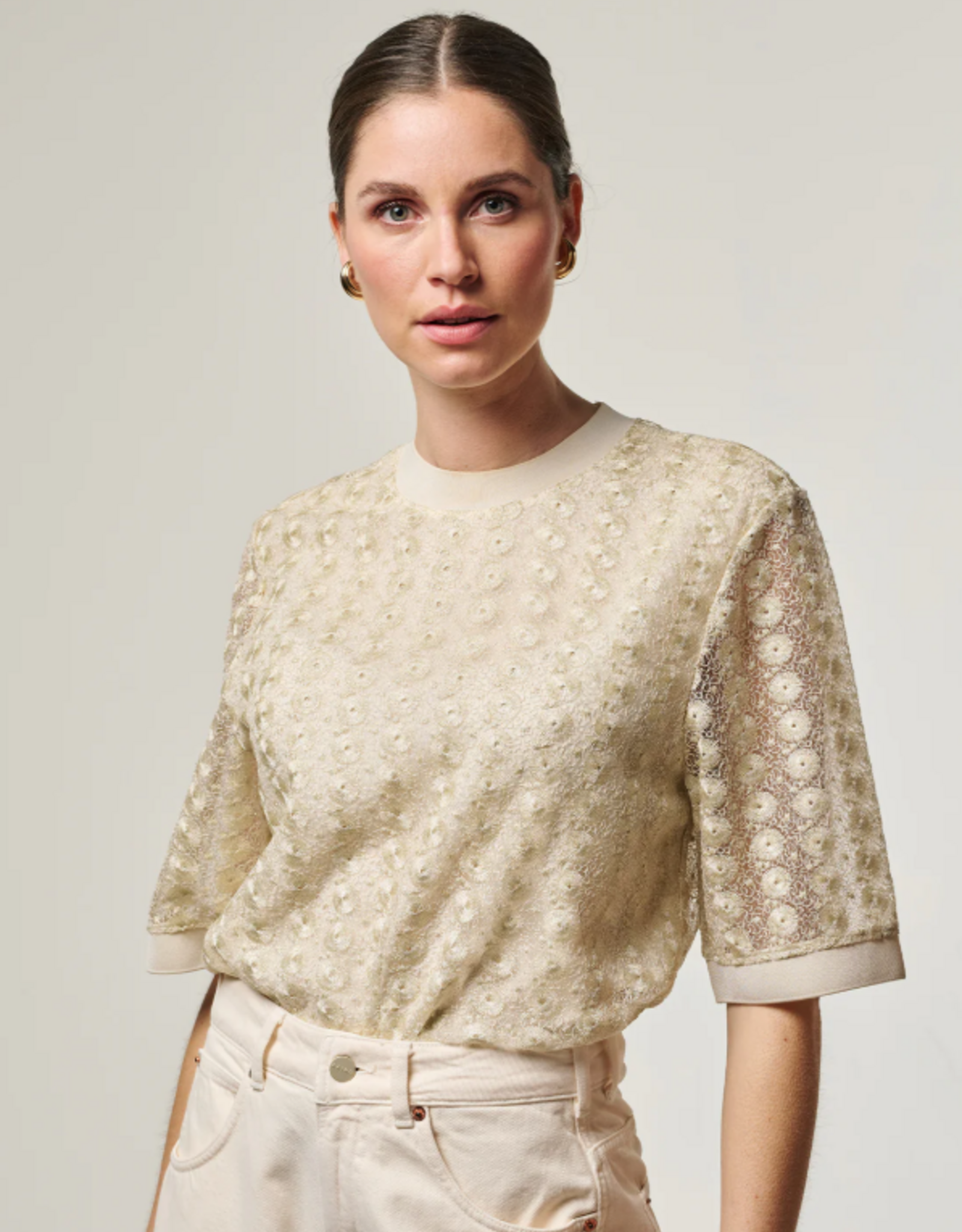 Aaiko Julice Top Les Blancs