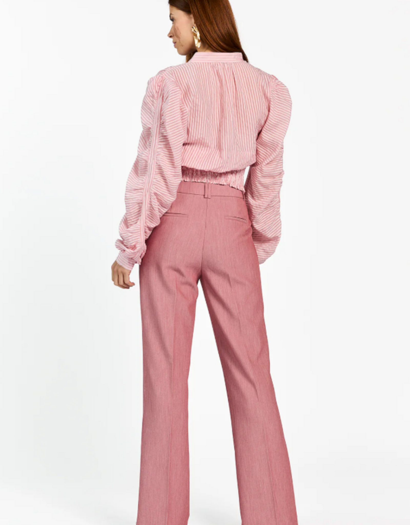 Aaiko Beaudine Blouse Pomegranate