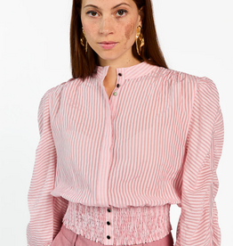 Aaiko Beaudine Blouse Pomegranate