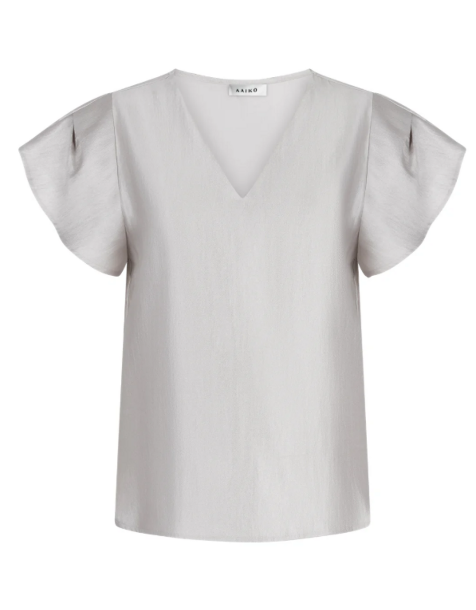 Aaiko Minny Shimmery Top Silver
