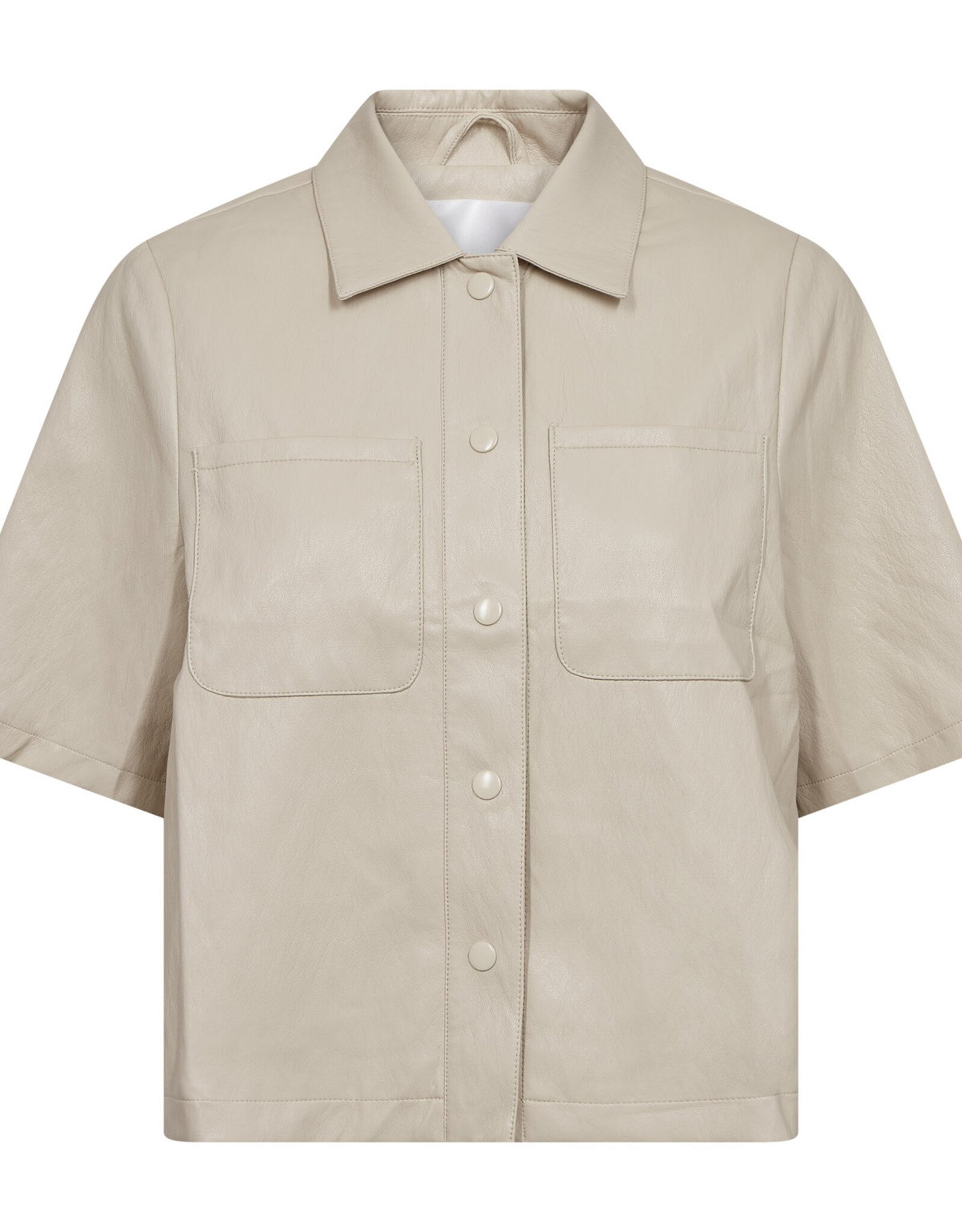 Co'Couture Gitt SS Shirt Bone