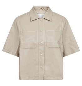 Co'Couture Gitt SS Shirt Bone
