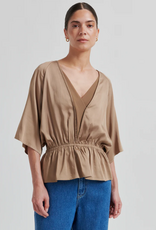 Second Female Shera Blouse Petrified Oak