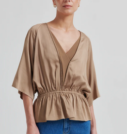 Second Female Shera Blouse Petrified Oak