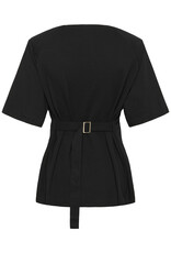 My Essential Wardrobe Apir Belt Tee Black