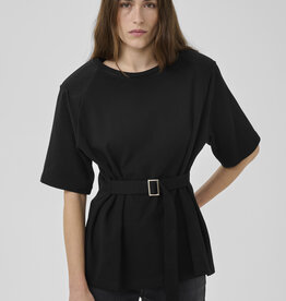 My Essential Wardrobe Apir Belt Tee Black