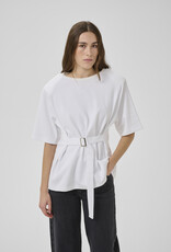 My Essential Wardrobe Apir Belt Tee Snow White