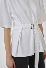 My Essential Wardrobe Apir Belt Tee Snow White