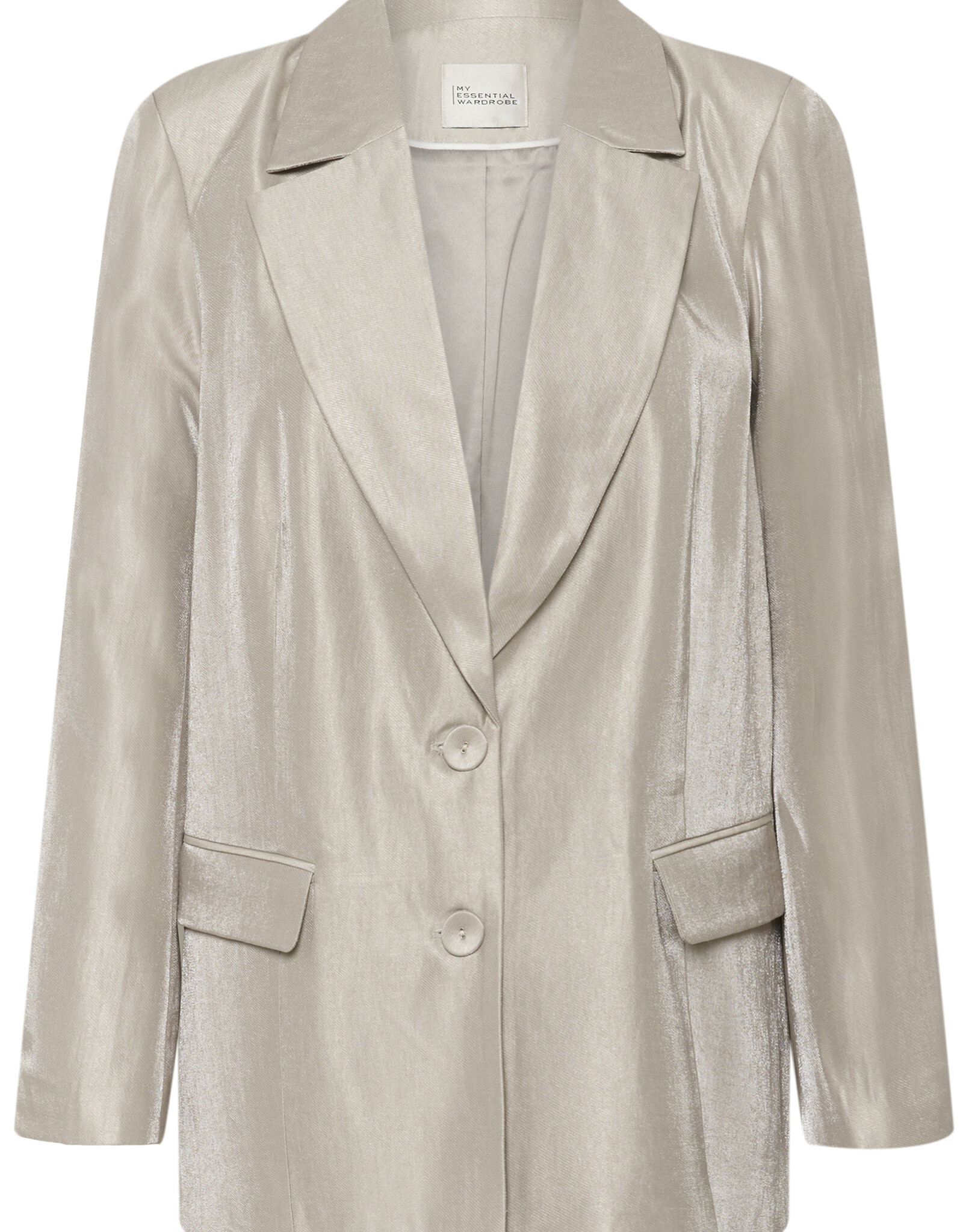 My Essential Wardrobe Shine Blazer Moonstruck