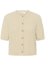 My Essential Wardrobe Diva Knit Cardigan Brown Rice