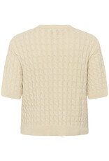 My Essential Wardrobe Diva Knit Cardigan Brown Rice