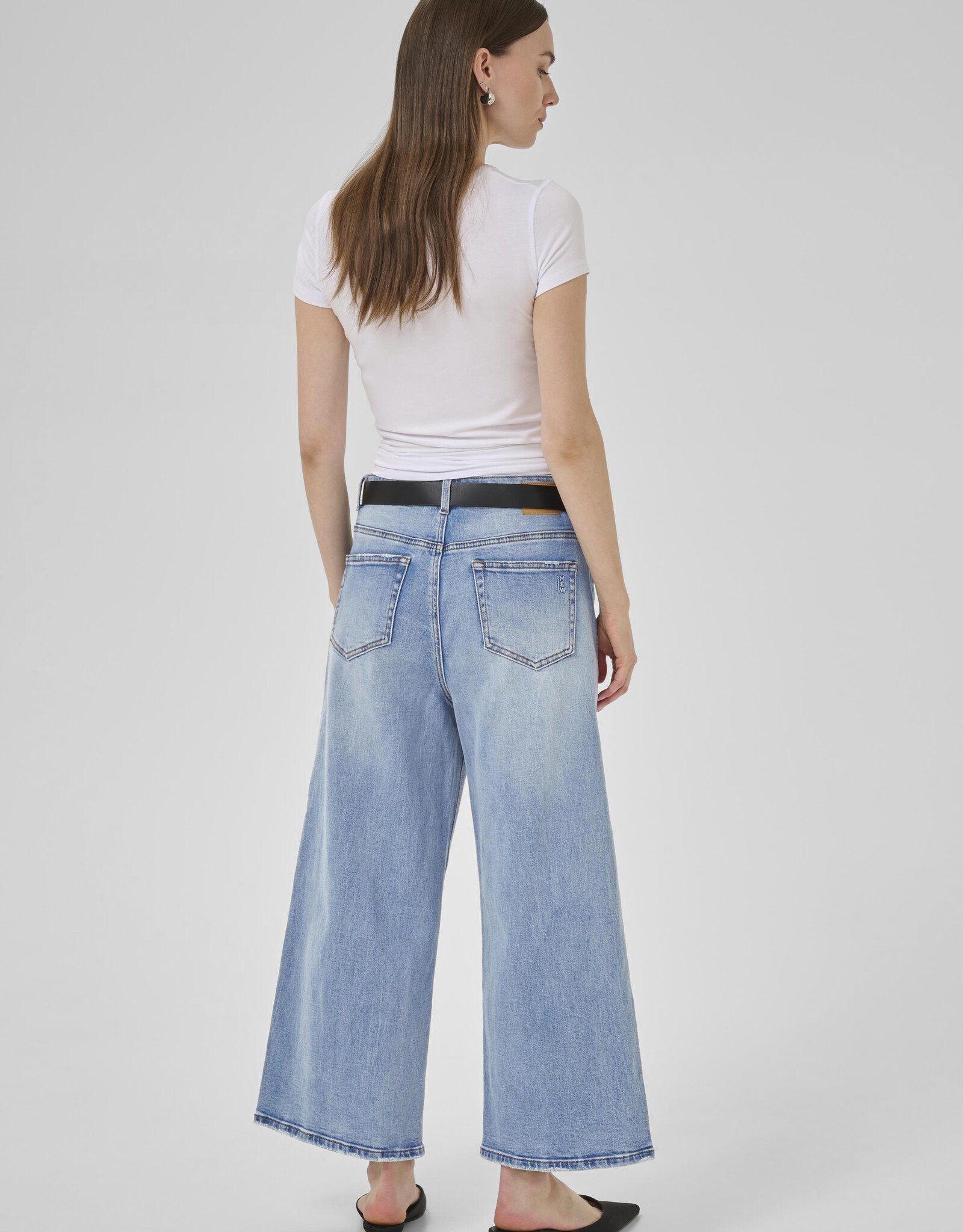 My Essential Wardrobe Alma 144 Low Crotch X-Wide Light Blue L28