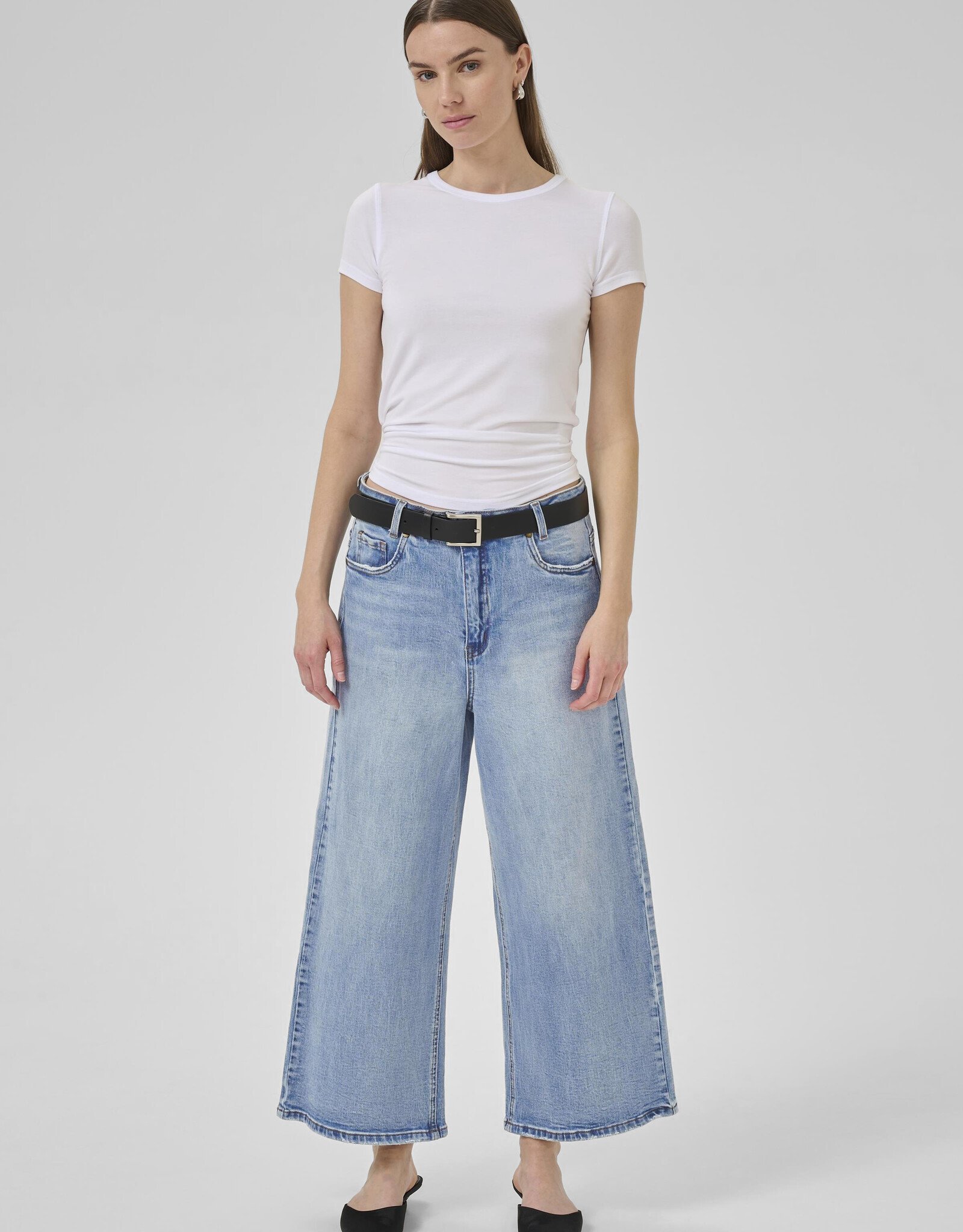 My Essential Wardrobe Alma 144 Low Crotch X-Wide Light Blue L28