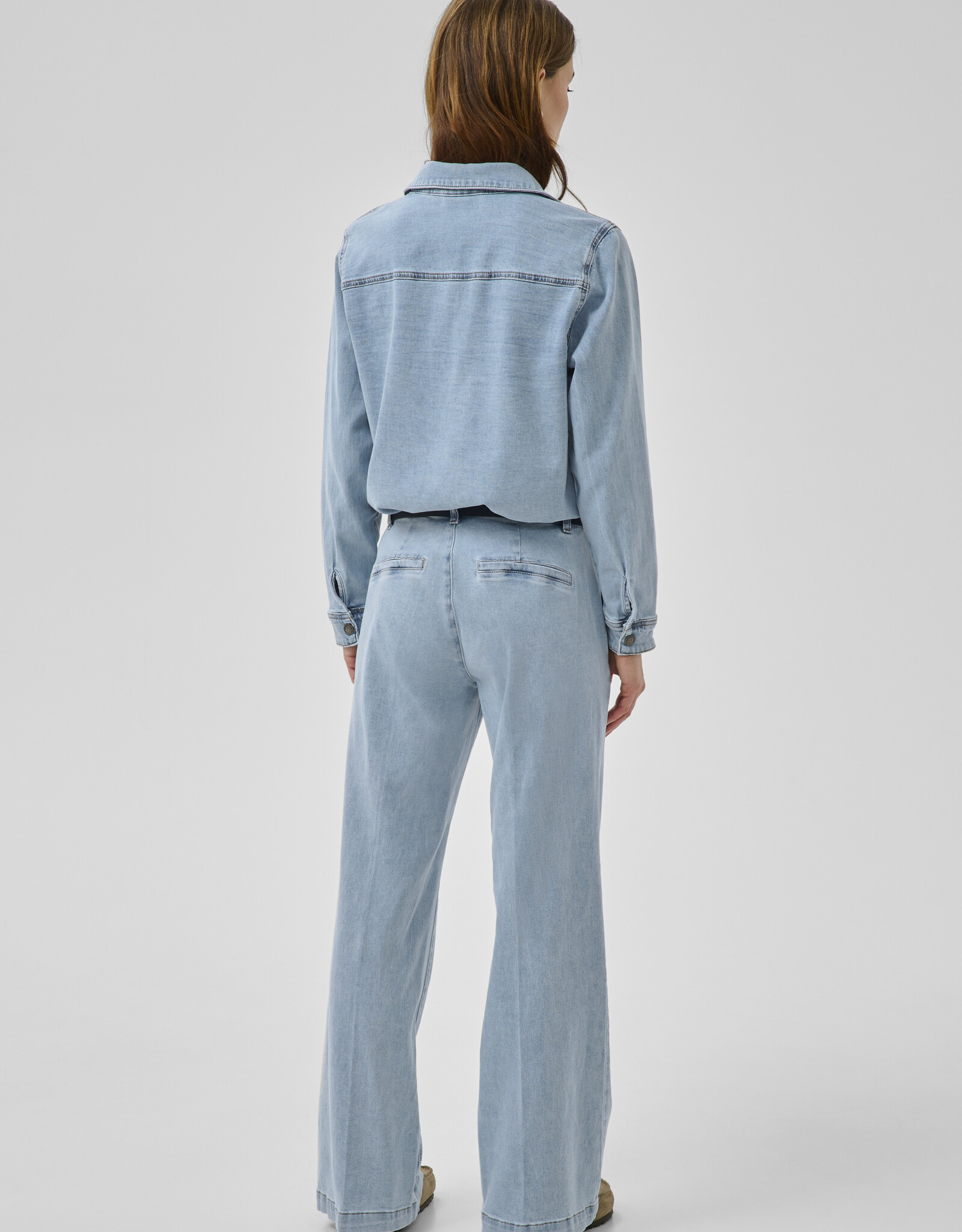 My Essential Wardrobe The Lara 115 Pant Light Blue