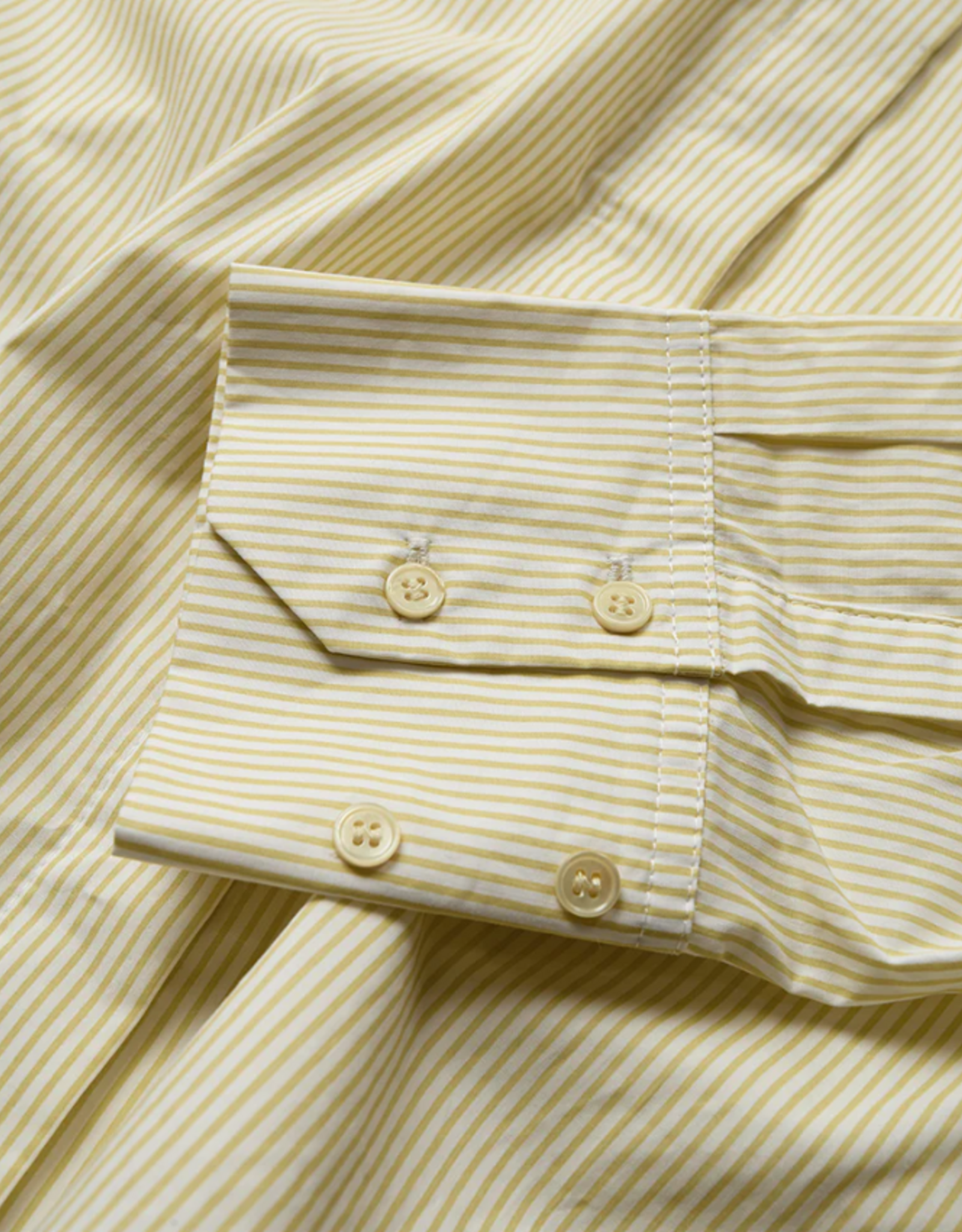 Cph Muse 207463 Blaire Stripe Short Shirt Citron