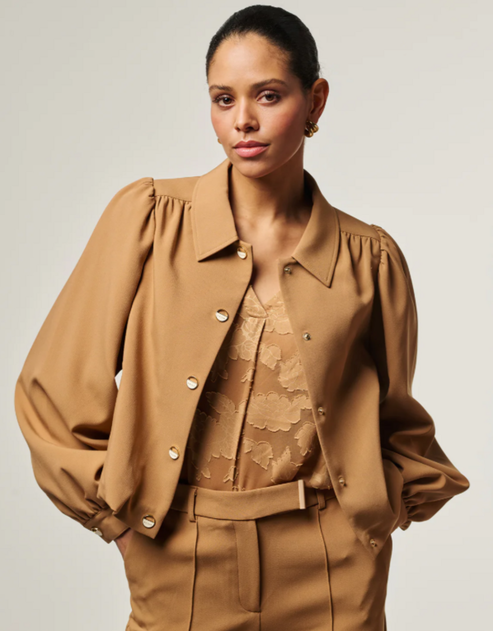 Aaiko Sandy Jacket Almond