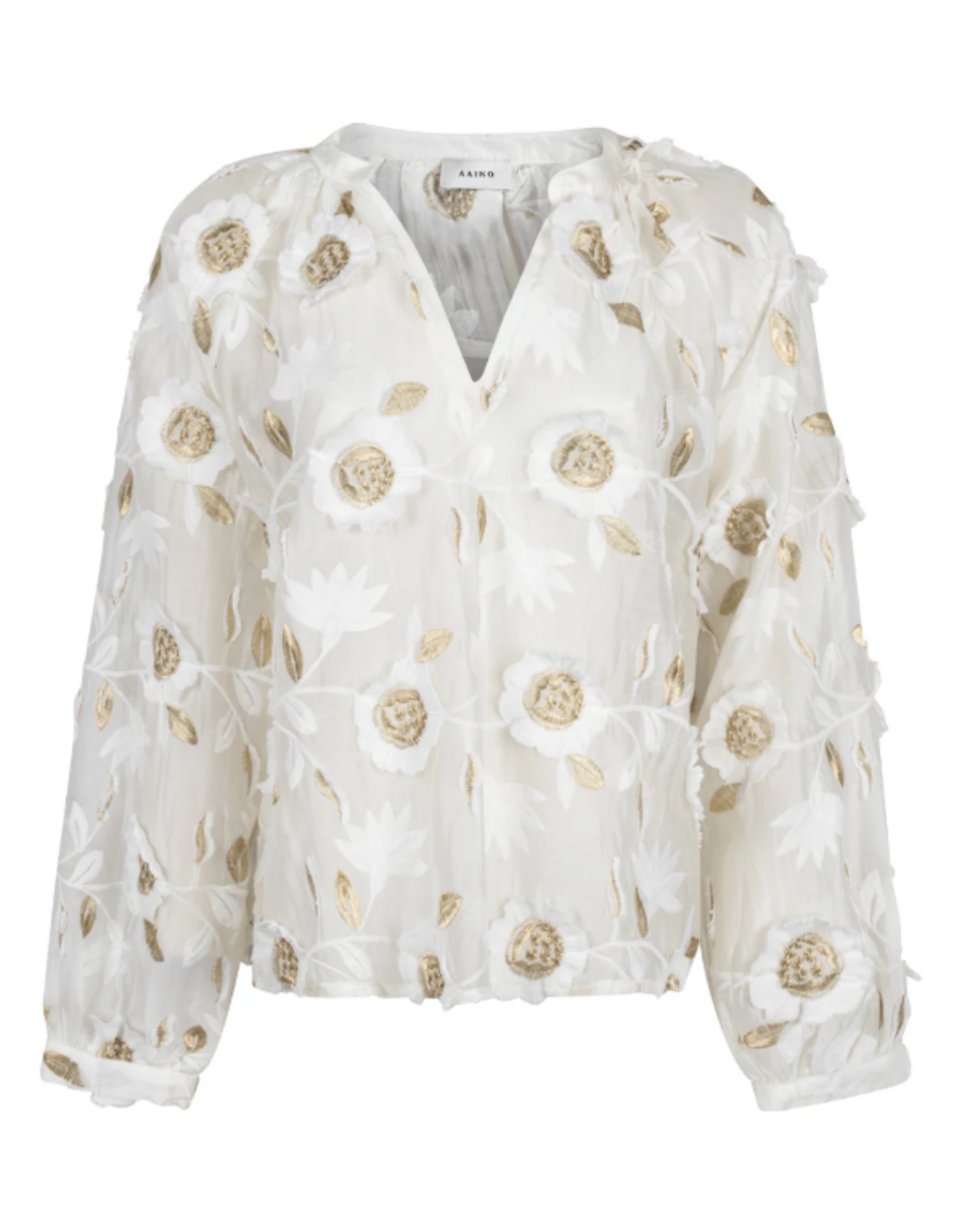 Aaiko Alanza 3D Top Les Blancs