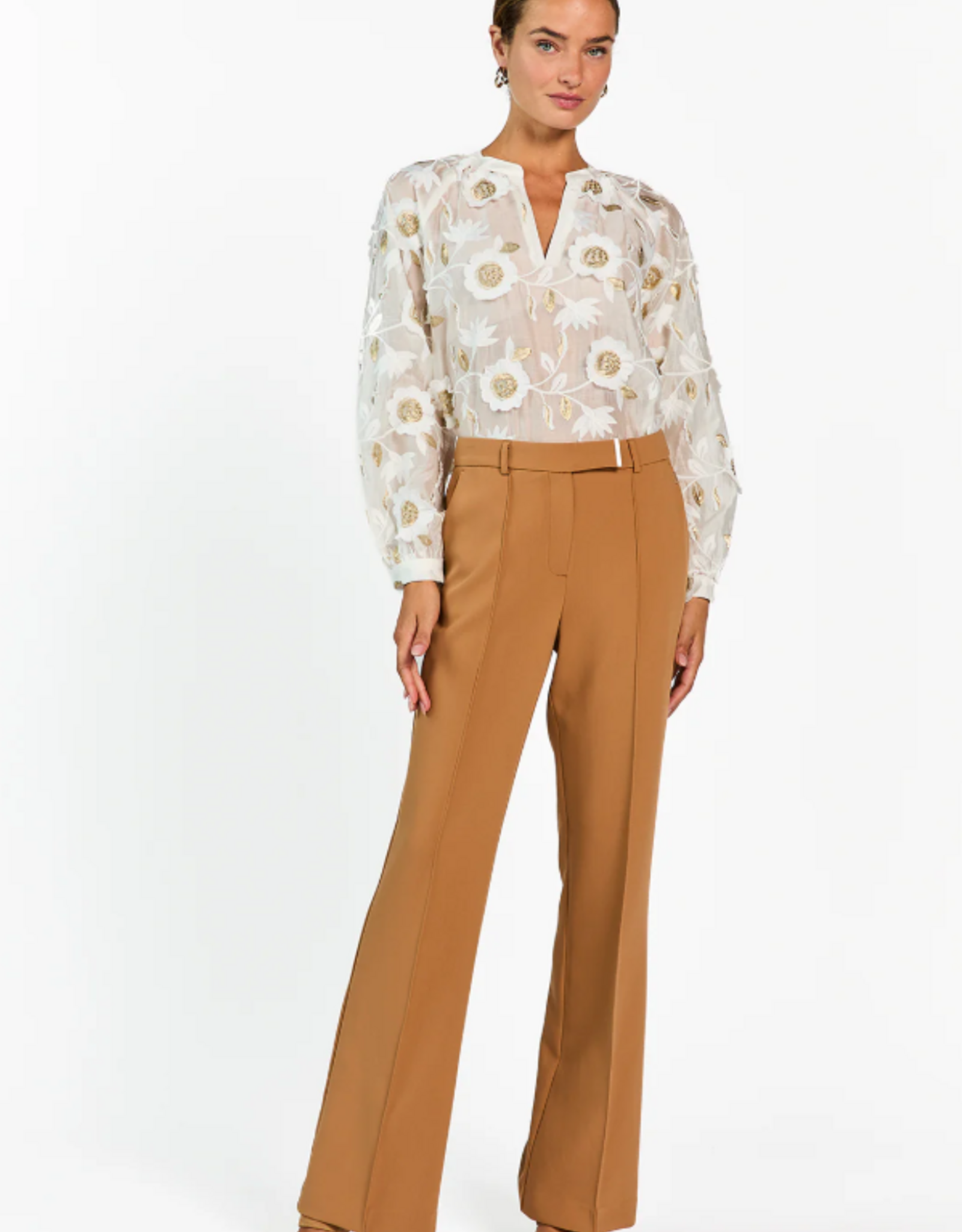 Aaiko Chantalle Trousers Almond