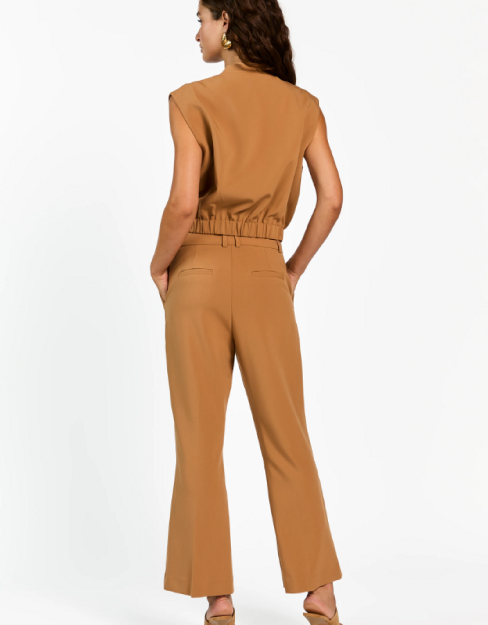 Aaiko Olivia Gilet Almond