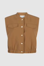 Aaiko Olivia Gilet Almond