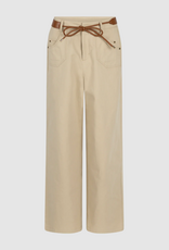 Aaiko Jael Twill Trousers Chalk