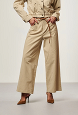 Aaiko Jael Twill Trousers Chalk