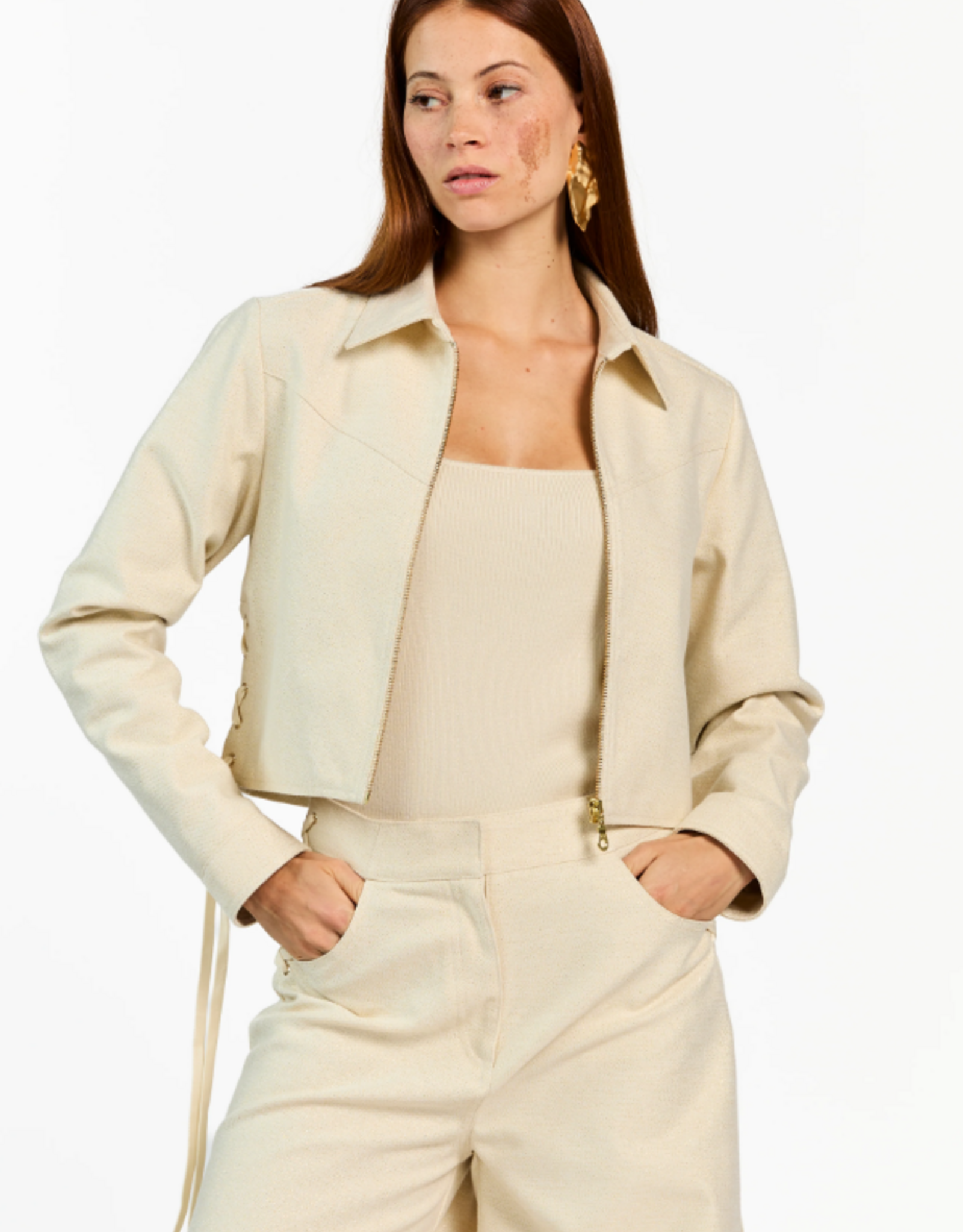 Aaiko Judith Jacket Birch