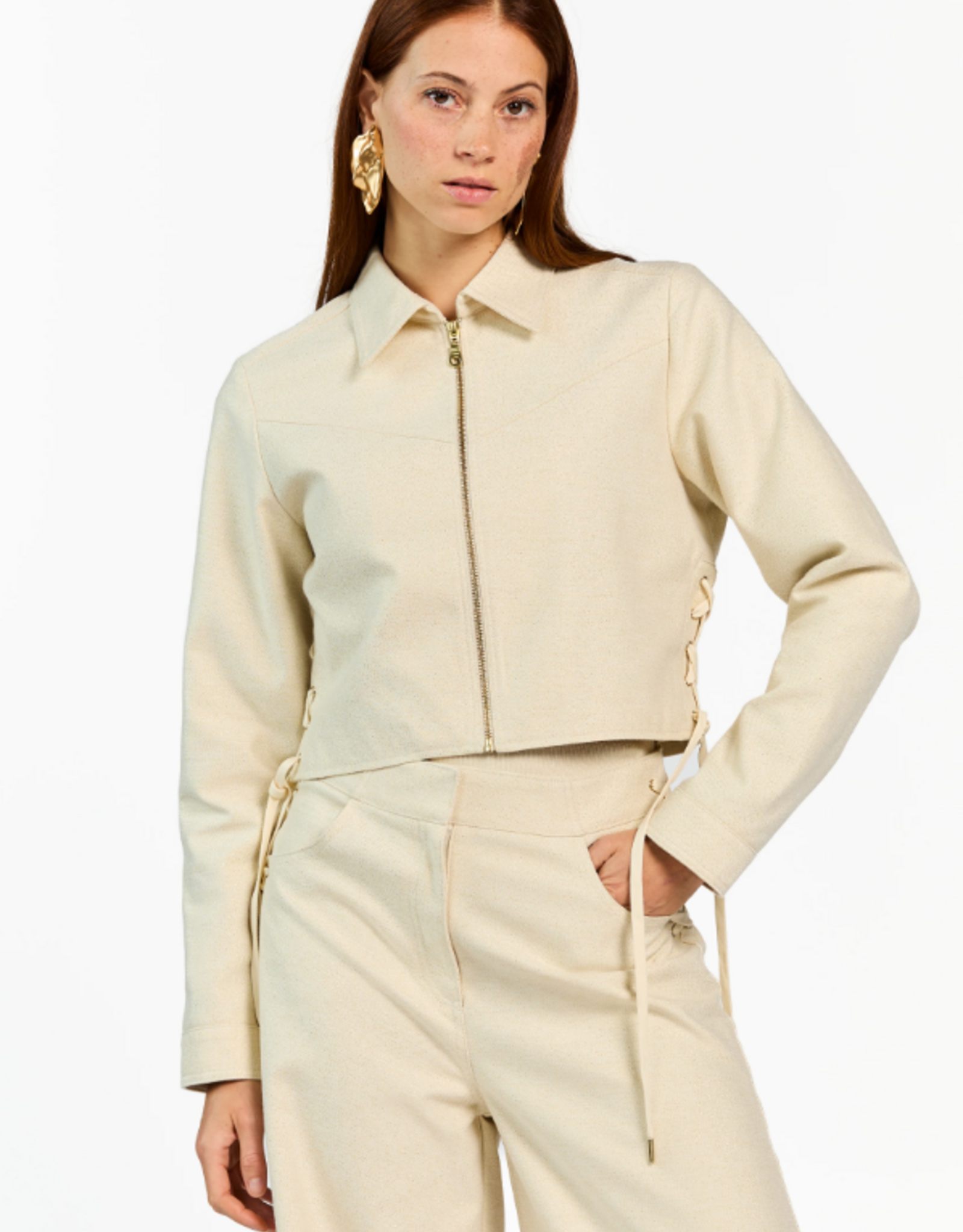 Aaiko Judith Jacket Birch