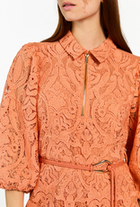 Aaiko Semira Lace Dress Sun Baked