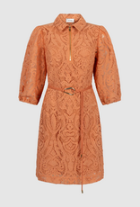 Aaiko Semira Lace Dress Sun Baked