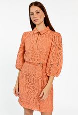 Aaiko Semira Lace Dress Sun Baked