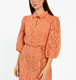 Aaiko Semira Lace Dress Sun Baked