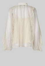 Second Female Sybell Lace Blouse Soft Beige