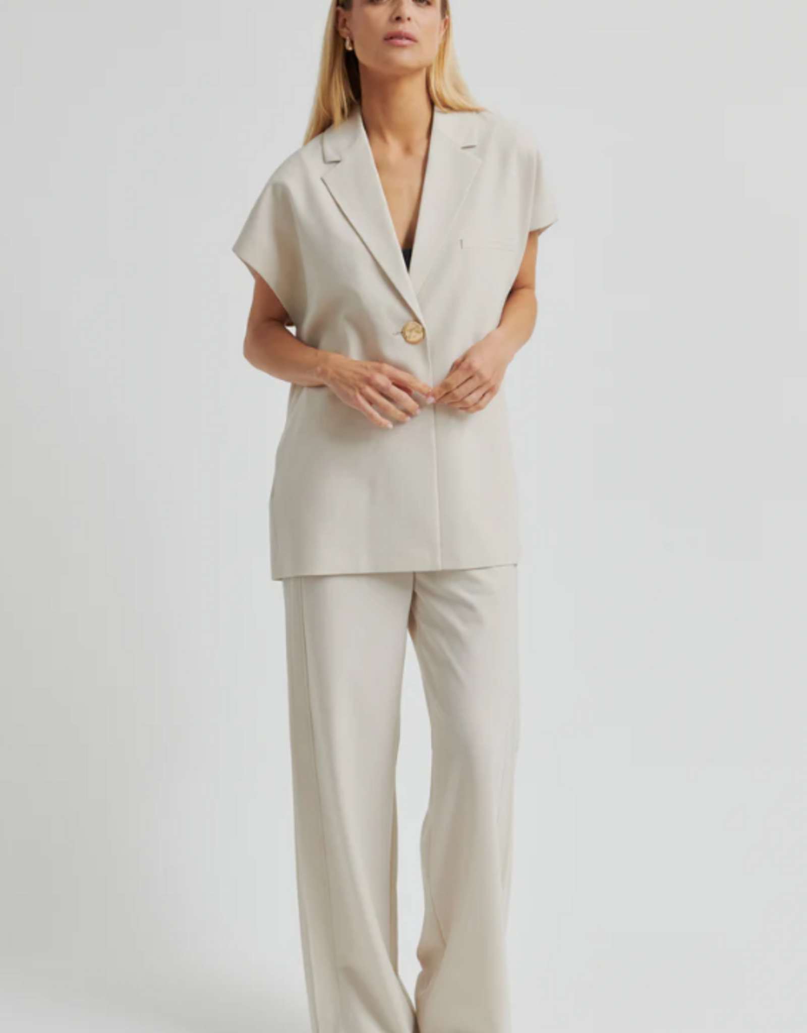 Second Female Blanca Trousers Soft Beige