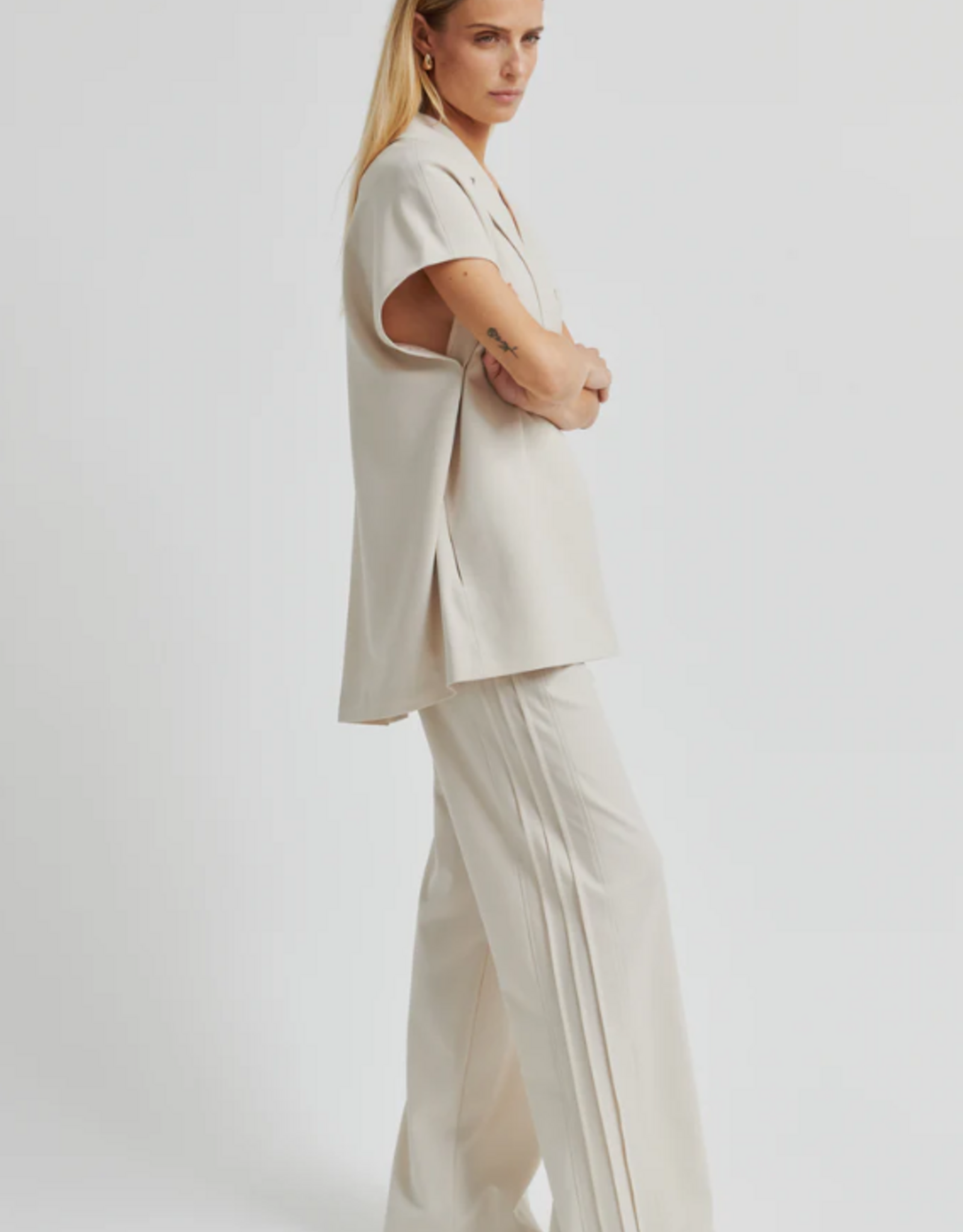 Second Female Blanca Trousers Soft Beige
