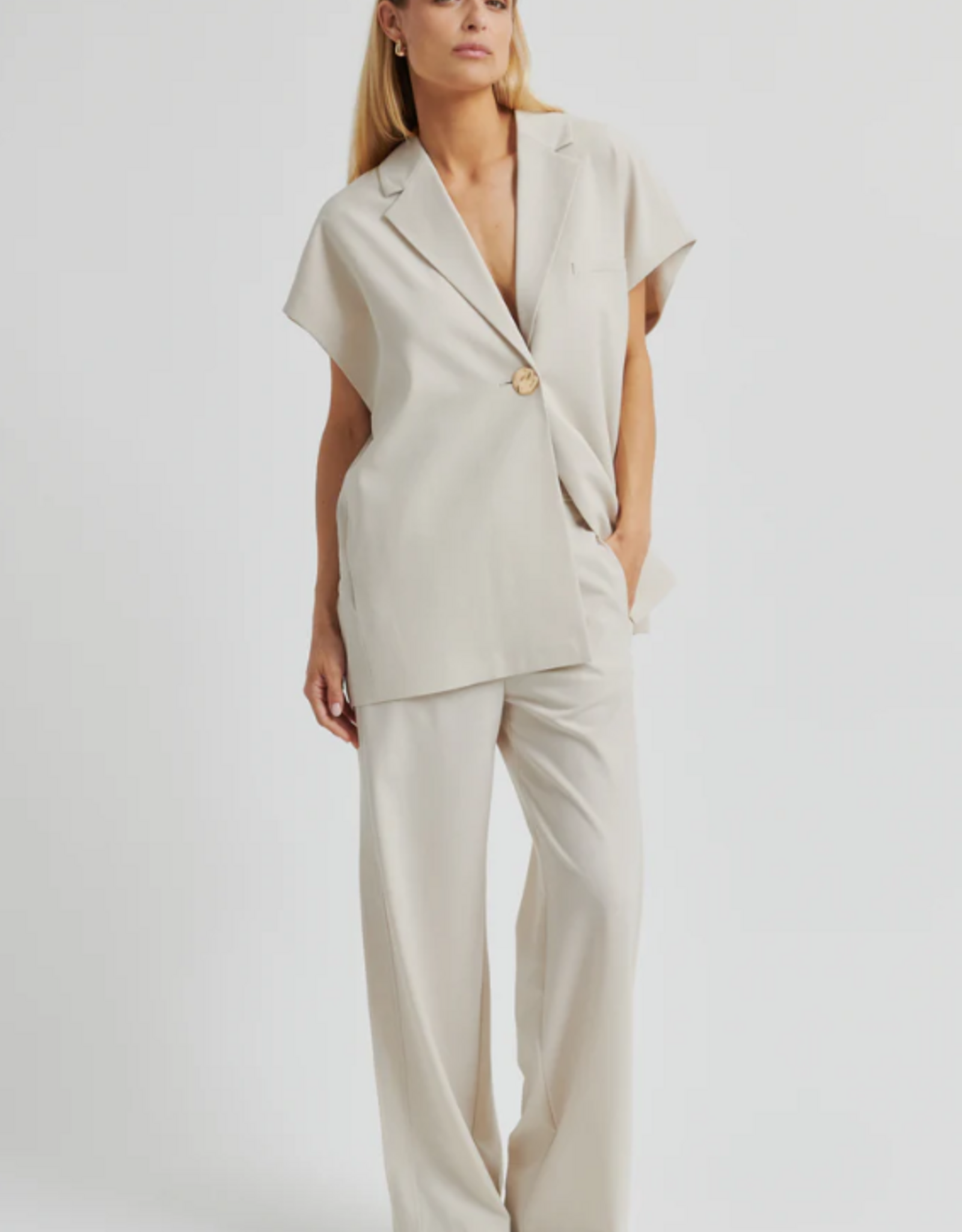 Second Female Blanca Trousers Soft Beige