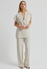 Second Female Blanca Waistcoat Soft Beige