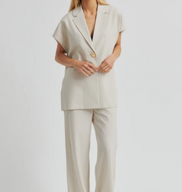 Second Female Blanca Waistcoat Soft Beige
