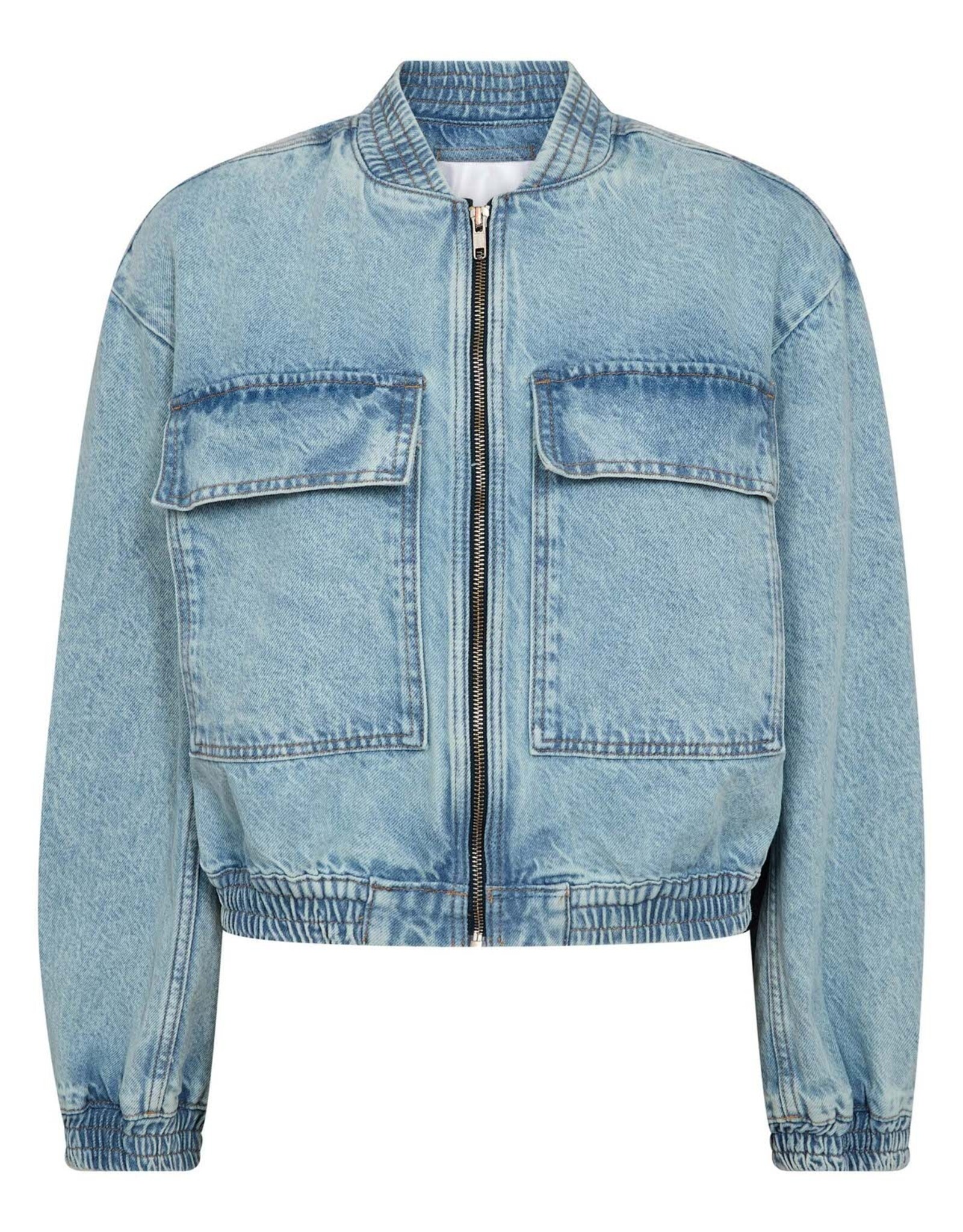 Co'Couture Arona Bomber Pale Blue