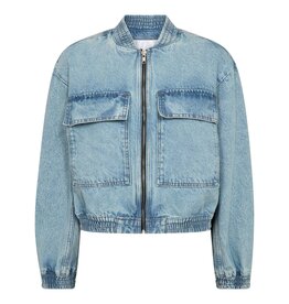 Co'Couture Arona Bomber Pale Blue