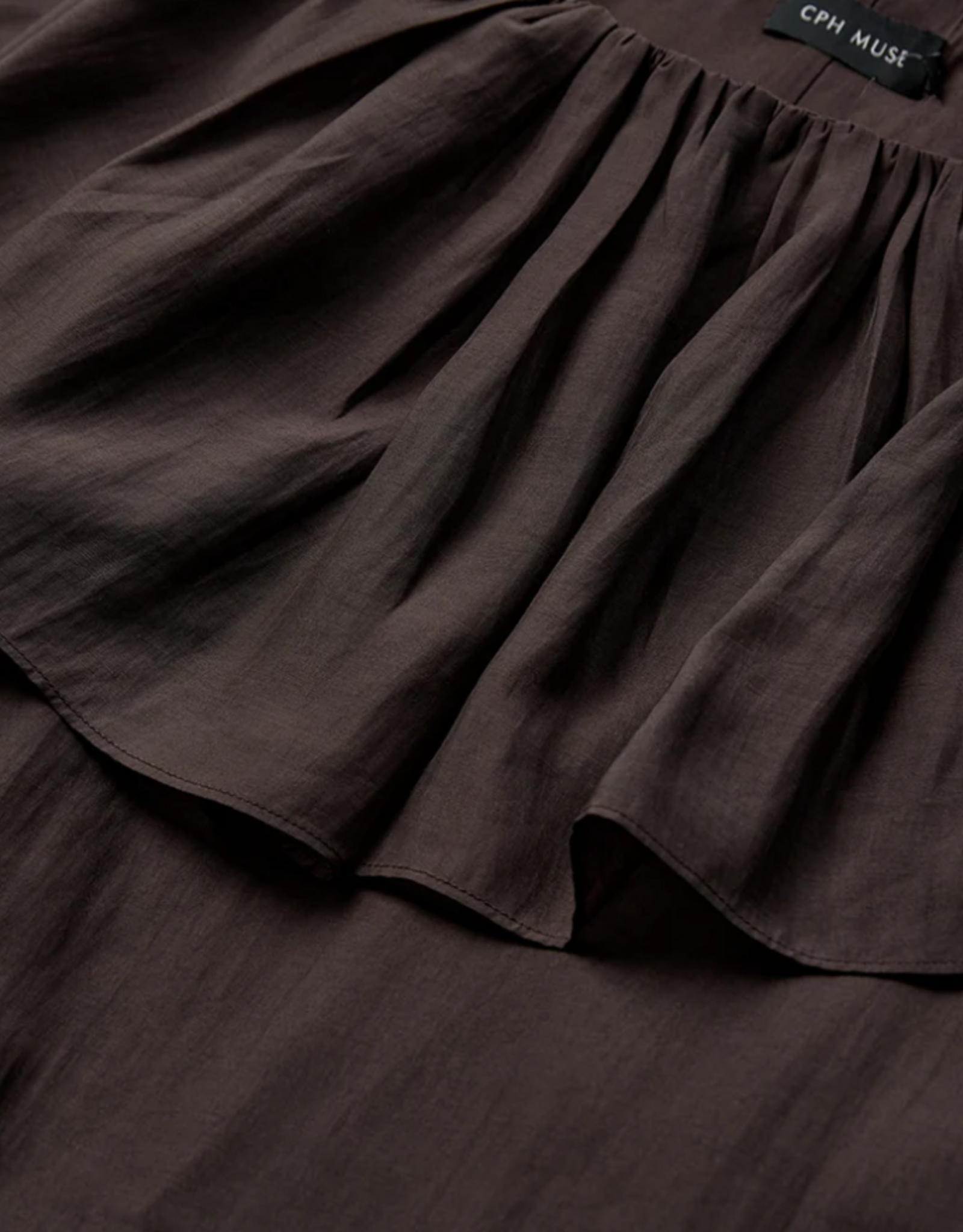 Cph Muse 206661 Molly Off Shoulder long Dress Mulch