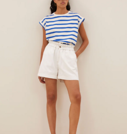 By Bar Leon Twill Short Cloud White