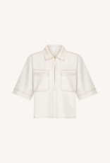 By Bar Philipe Twill Top Cloude White