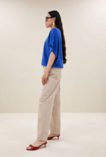 By Bar Nuki Slub Top Azul Blue