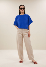 By Bar Nuki Slub Top Azul Blue