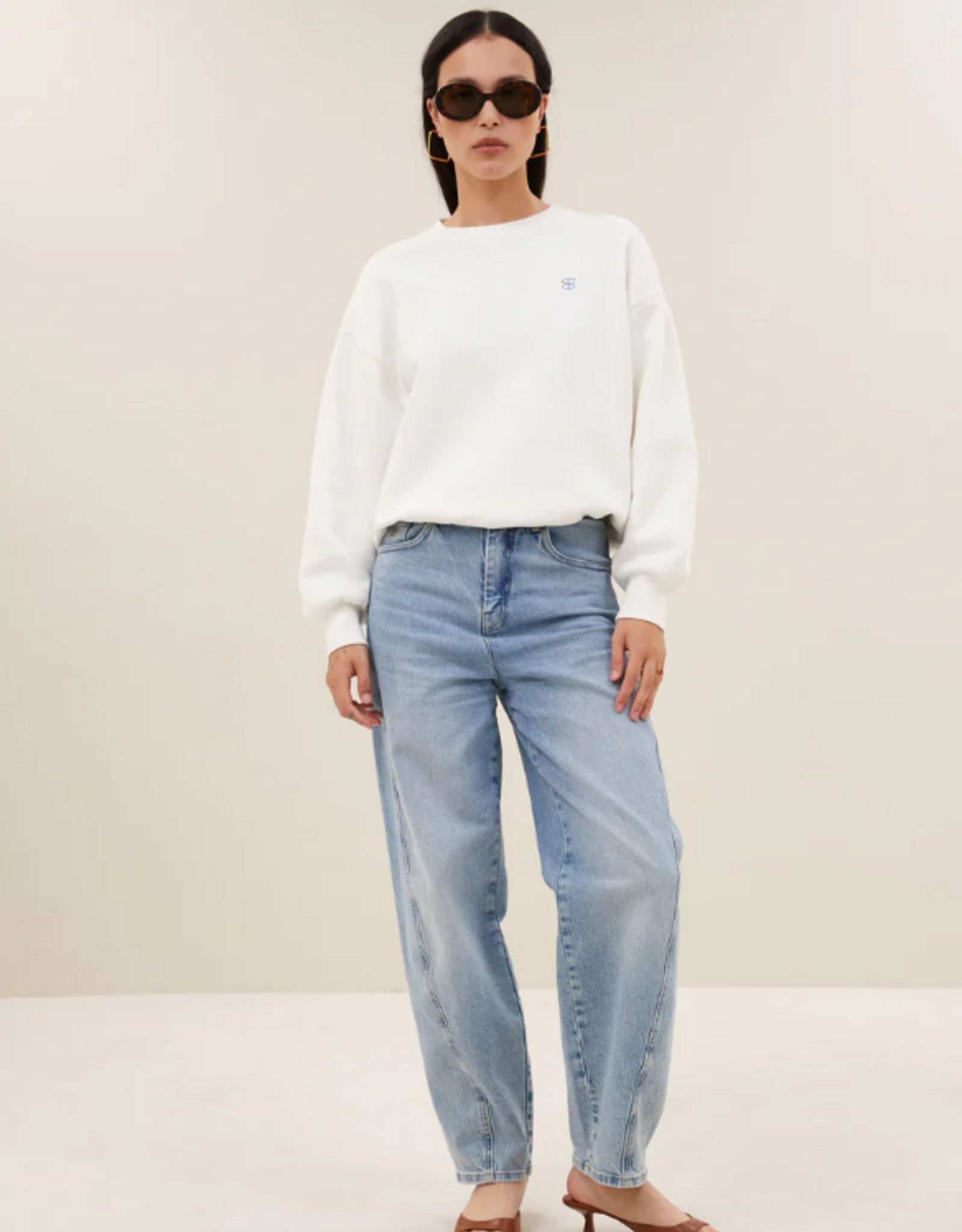 By Bar Bibi Lucky Everyday Sweater Off White